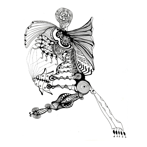 位圖插畫(huà)時(shí)尚插畫(huà)藝術(shù)效果手繪免費(fèi)素材