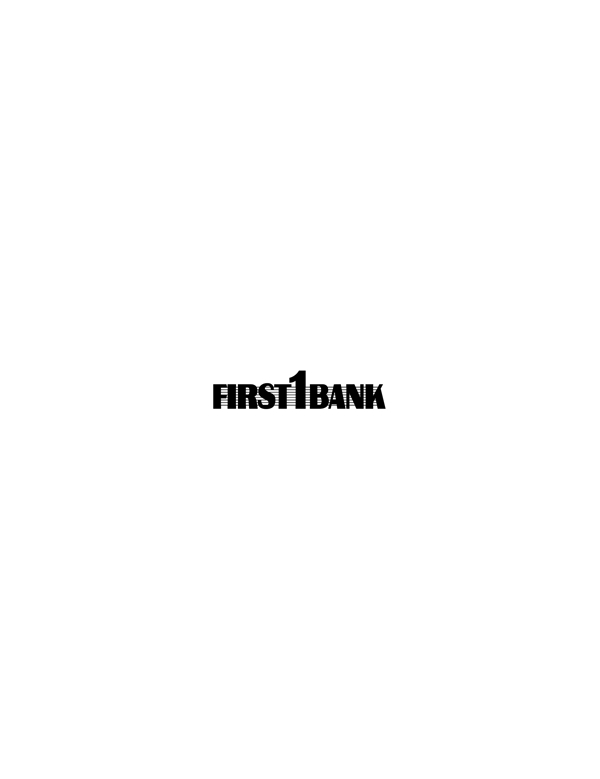 FirstBanklogo设计欣赏FirstBank金融机构LOGO下载标志设计欣赏