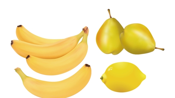 香蕉梨柠檬