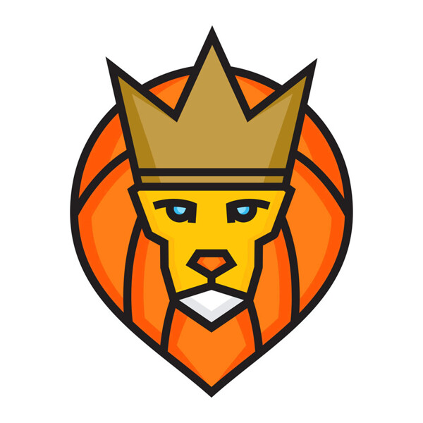 皇冠狮子标志图片