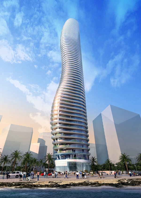 建筑物3D效果圖
