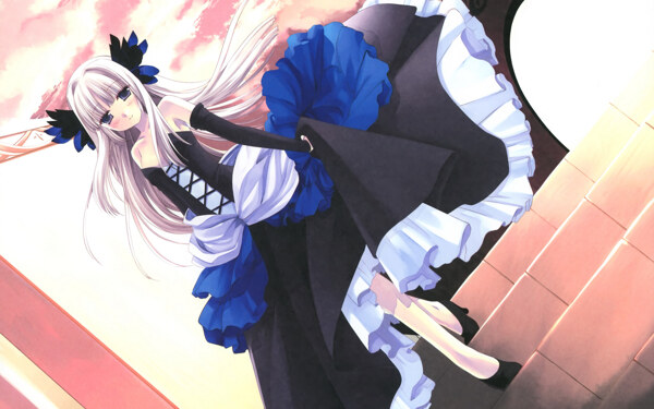 洋裙少女