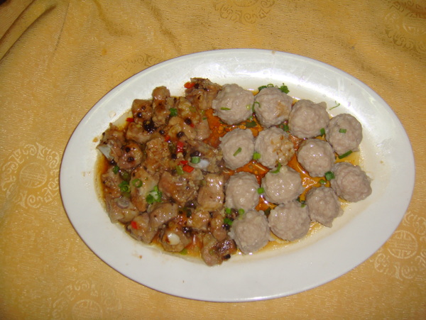 排骨蒸肉丸圖片