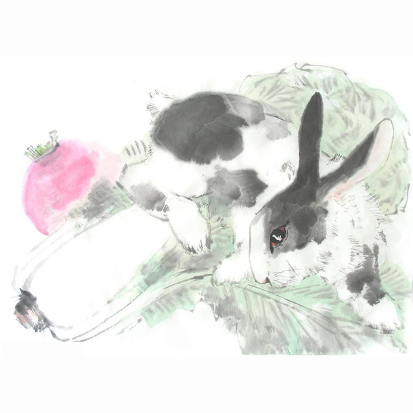 位圖動(dòng)物兔子抽象動(dòng)物色彩免費(fèi)素材