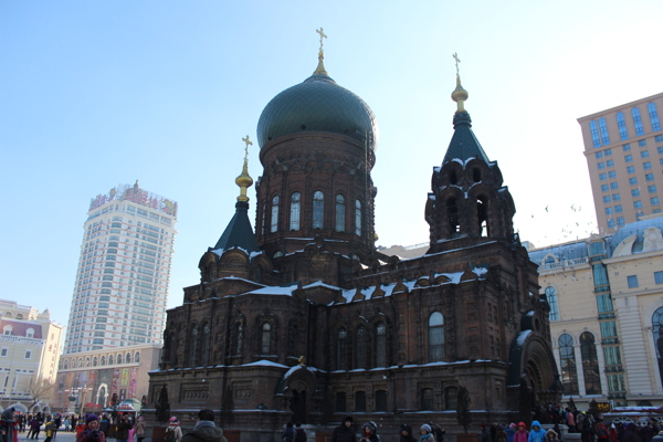 哈尔滨教堂图片
