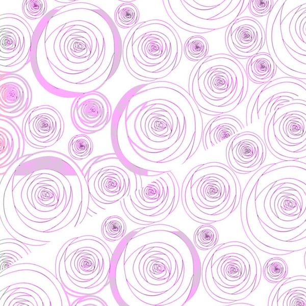 卡通手绘紫色玫瑰花背景
