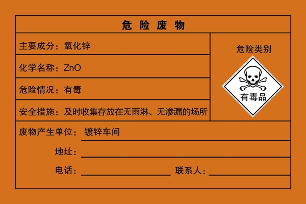 危險(xiǎn)廢物
