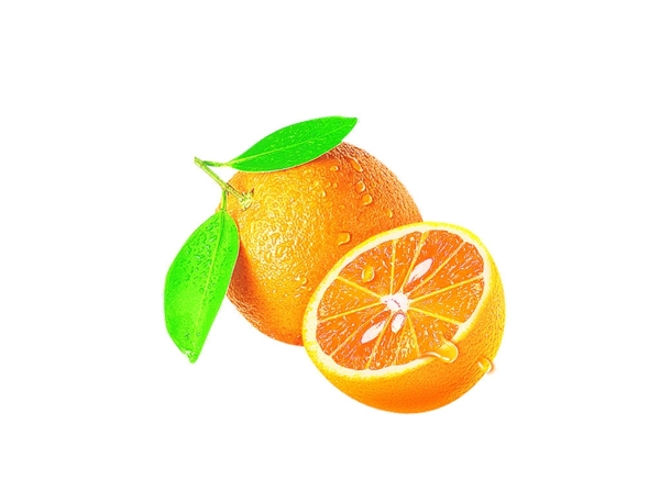 橙子水果圖片