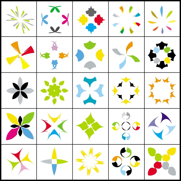 LOGO圖案矢量素材