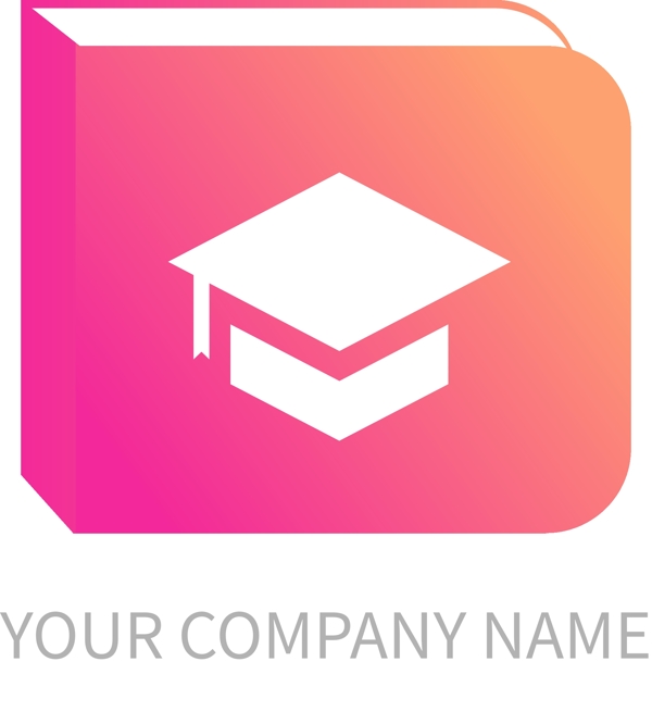 彩色教育類標識logo設計