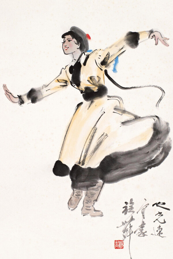 蒙族舞圖片