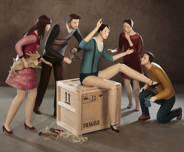 位圖插畫時尚插畫人物插畫插畫師免費素材
