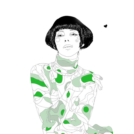 位圖插畫時尚插畫人物插畫插畫師免費素材