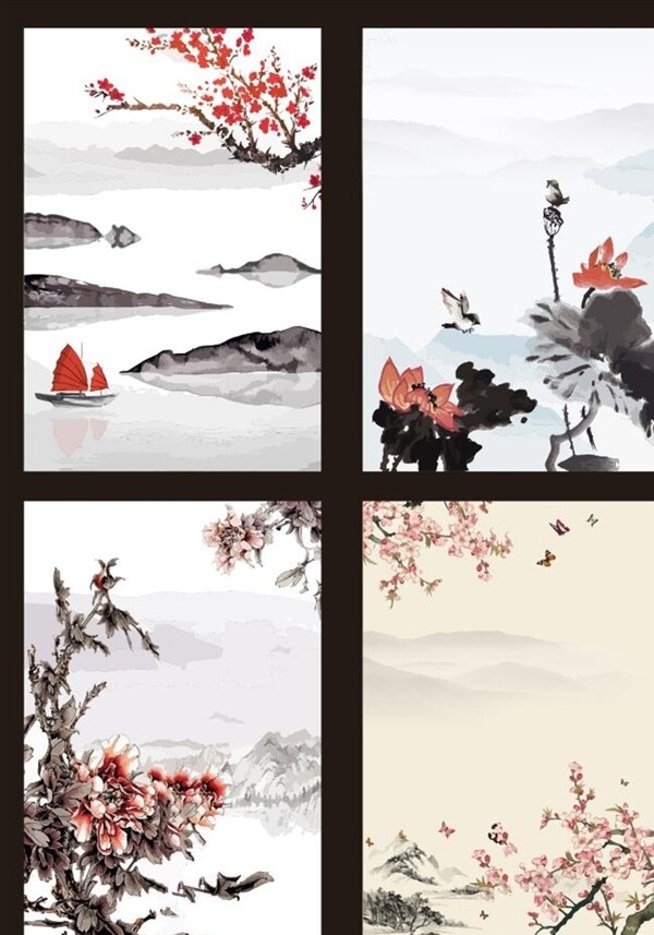 中國風(fēng)背景