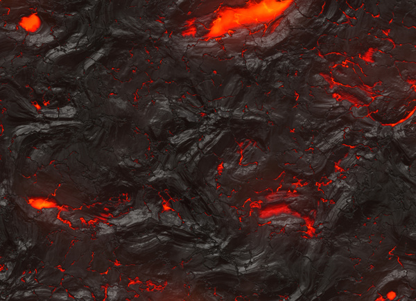 火山熔岩摄影图片