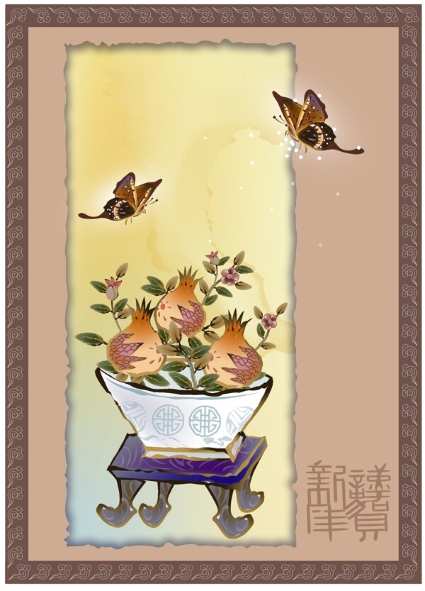 鮮花室內(nèi)畫