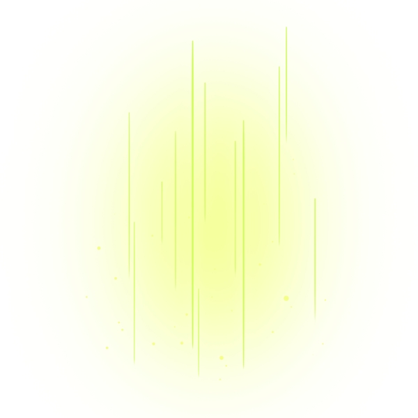 黄绿色小清新射线光束