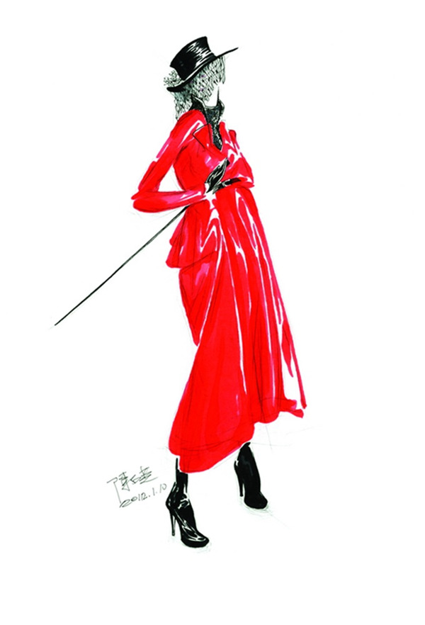 手繪服裝設(shè)計