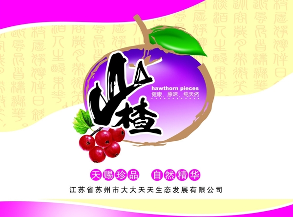 天天山楂包裝圖片