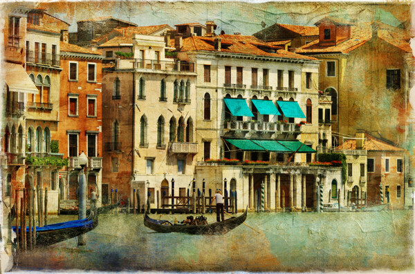 复古照片威尼斯图片