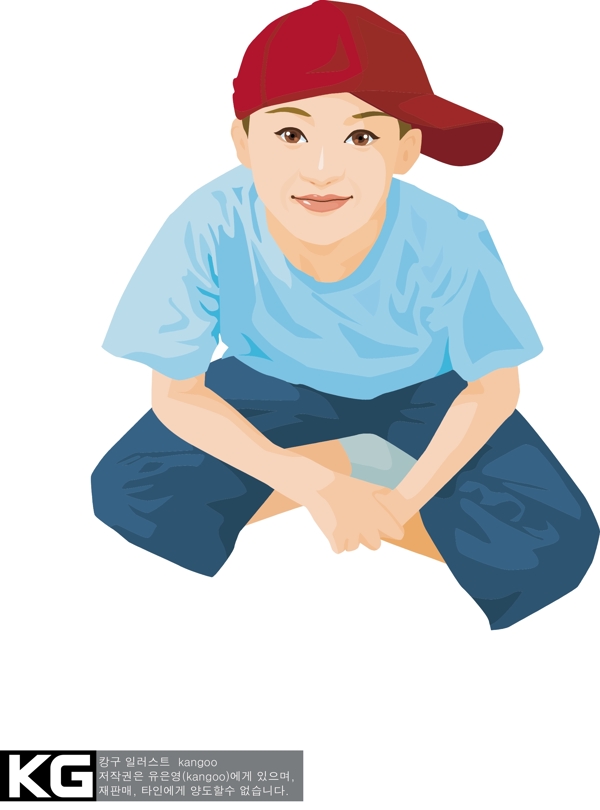 韓國卡通小孩13