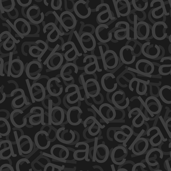 字母排列背景矢量素材圖