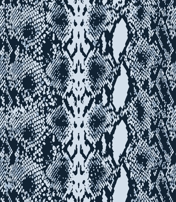 蛇纹豹纹数码印花
