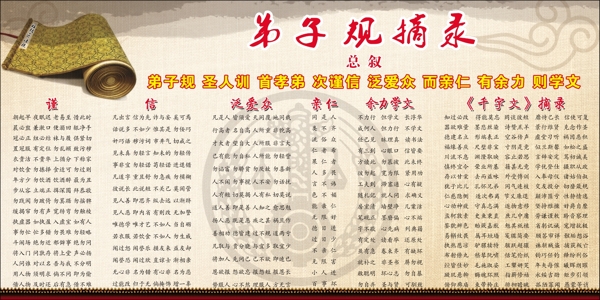 規(guī)千字文圖片