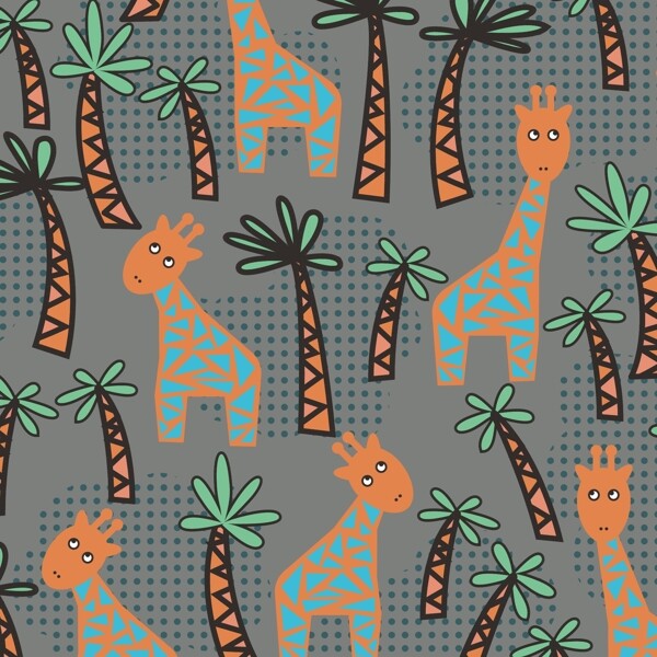 矢量圖卡通動物免費(fèi)素材