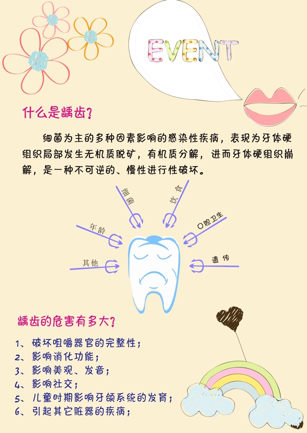 兒童卡通宣傳畫