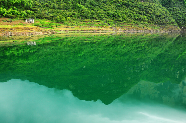 湖北恩施清江风景