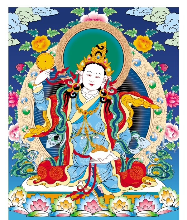 觀音裝飾圖案