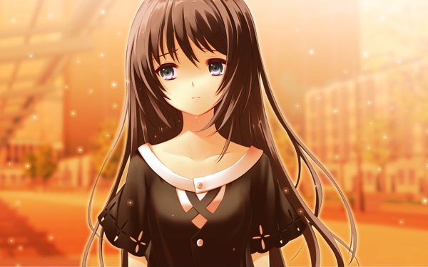 長發(fā)少女