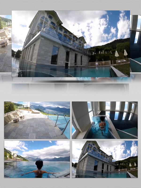 瑞士霍内格山别墅酒店视频实拍