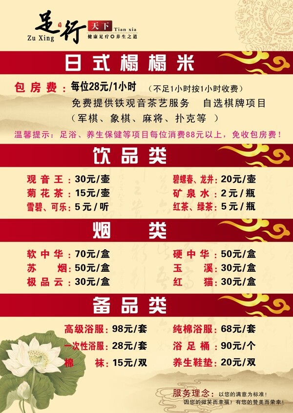足療畫冊(cè)圖片