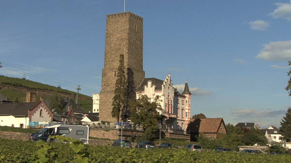 德国布罗姆泽堡在莱茵高股票的录像视频免费下载