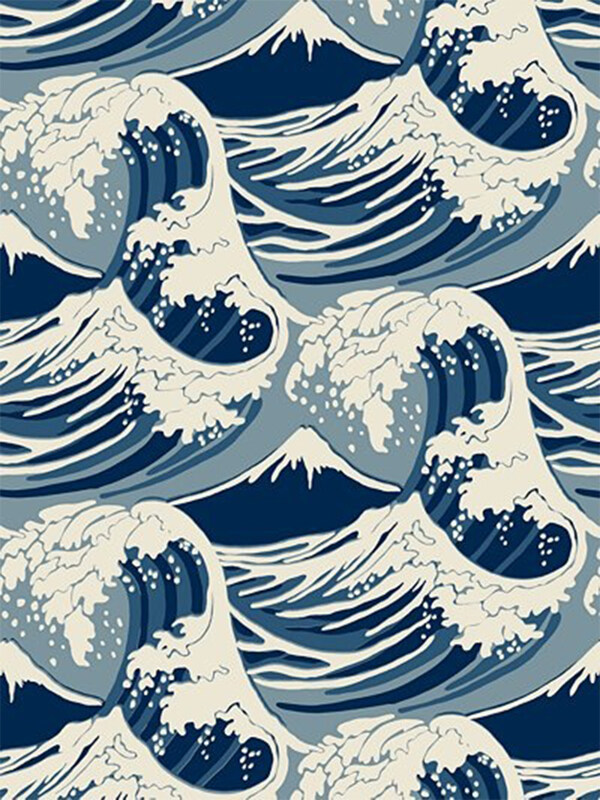 海浪底紋