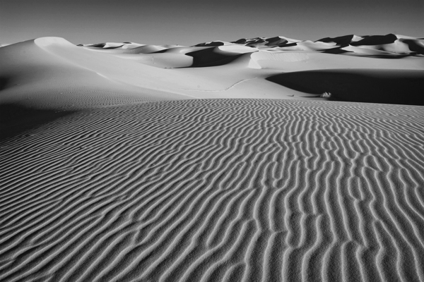 美丽沙漠沙丘