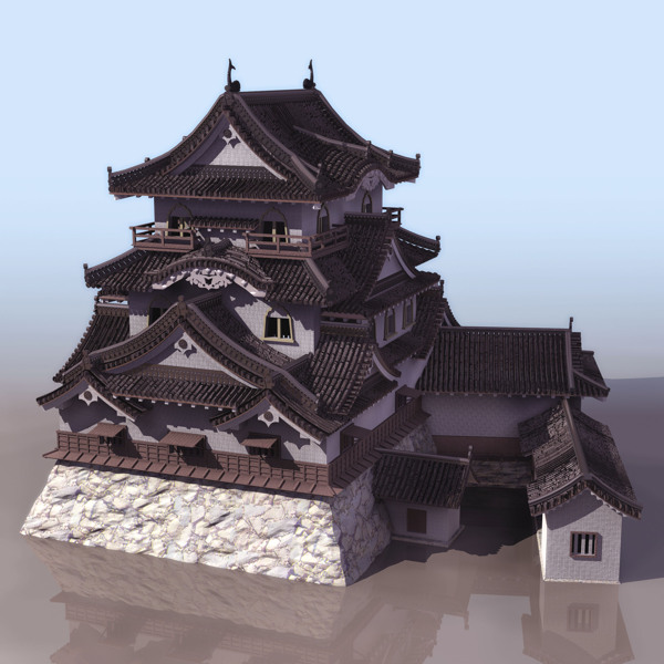 寺院HIKONE彥根城旅游風(fēng)景區(qū)