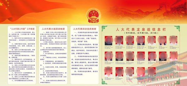 黨政辦人大展板圖片