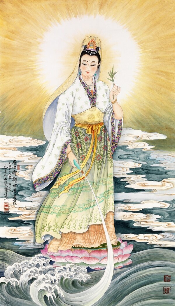 觀世音菩薩圖片