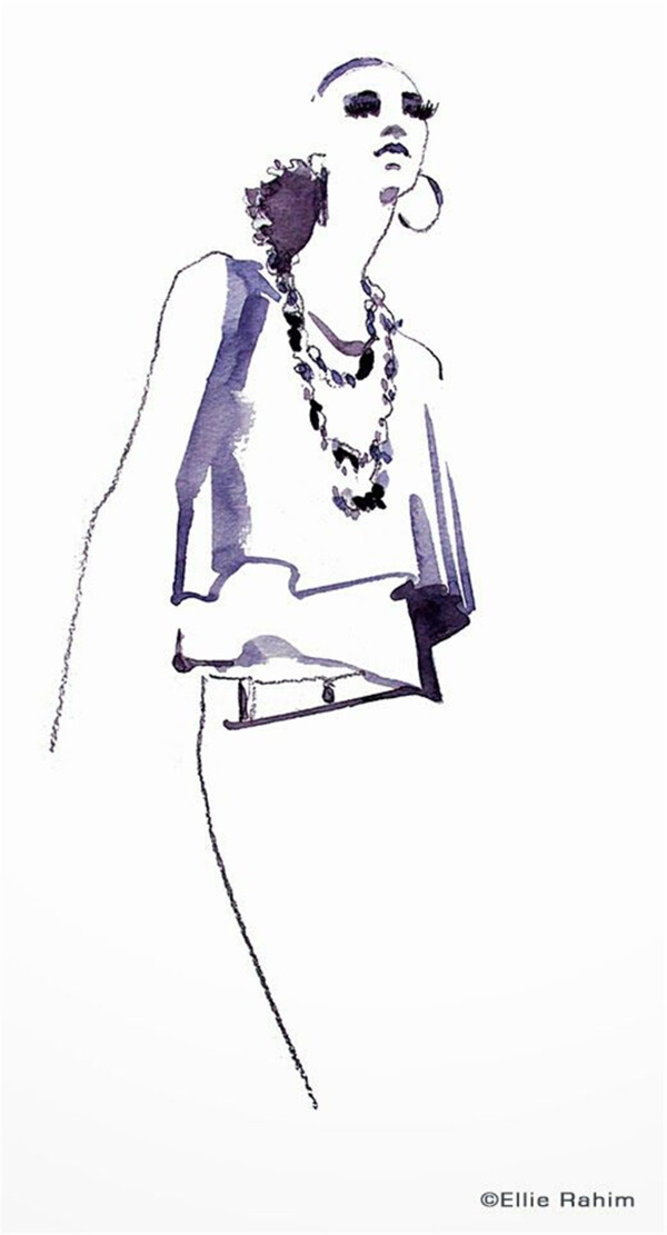 時(shí)尚女裝設(shè)計(jì)圖