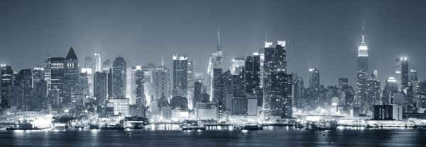 巨幅城市夜景