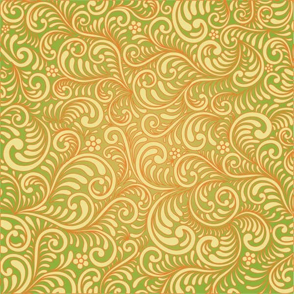 歐美花紋6165矢量EPS