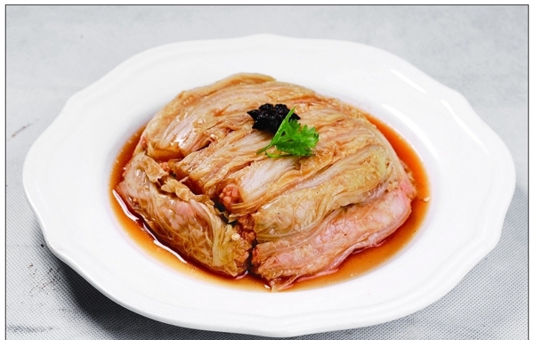 農(nóng)家白菜卷圖片