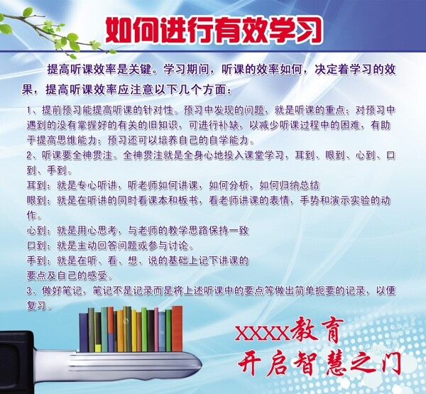 學習方法圖片