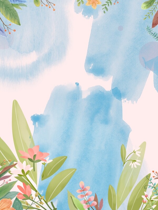 唯美女王節(jié)促銷展板背景