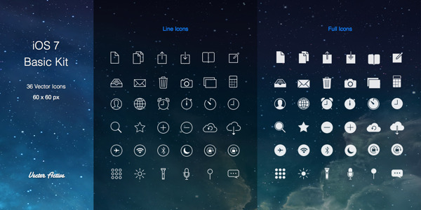 ios7系統(tǒng)sketch圖標(biāo)