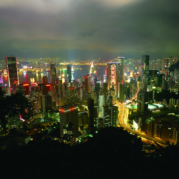 香港夜景图片