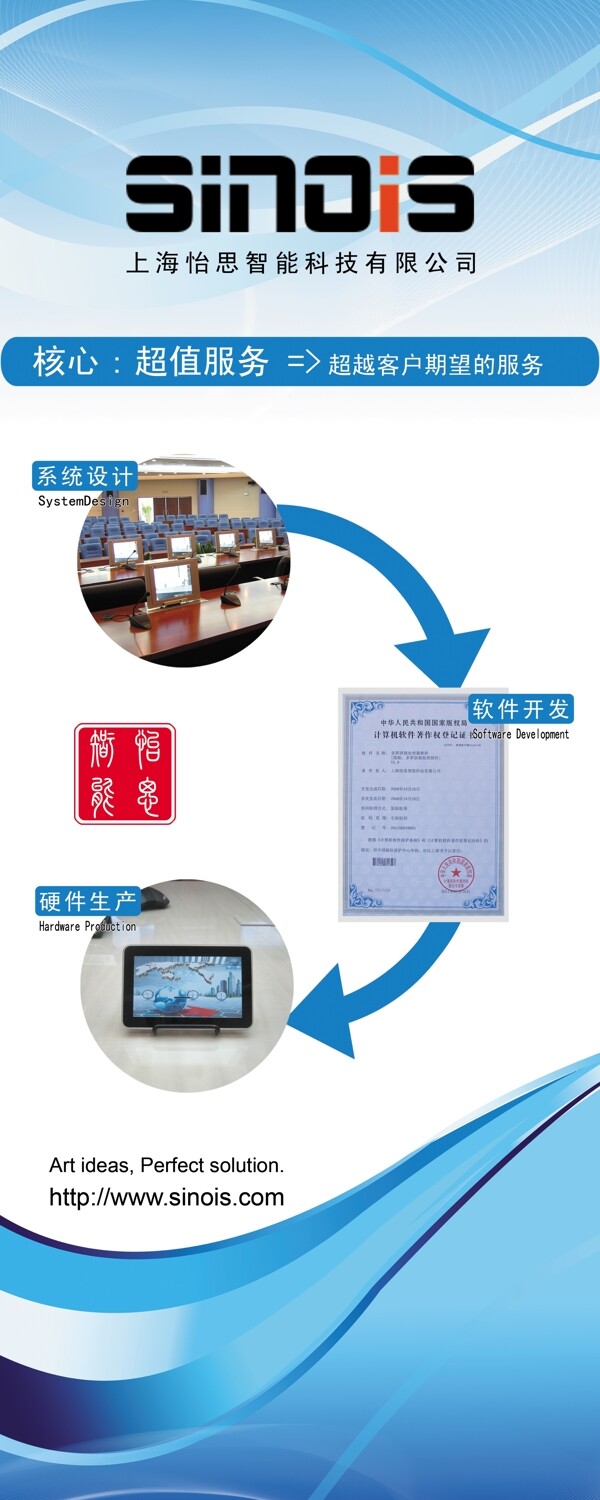 科技展架